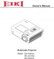 Icon of EK-401WA Owners Manual English