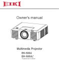 Icon of EK-500U EK-500UL Owners Manual - English 170809
