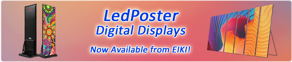 New! LedPoster Digital Displays